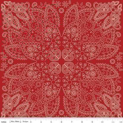 Bandana Barn Red from Cowboys (RB)