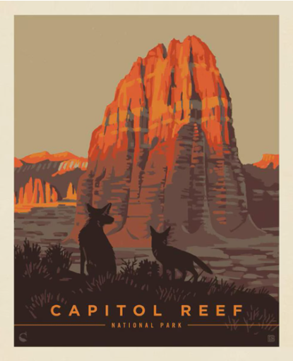 Panel - Capitol Reef from National Parks (RBD)