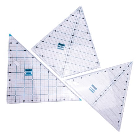 TrueCut Triangle Quilting Ruler