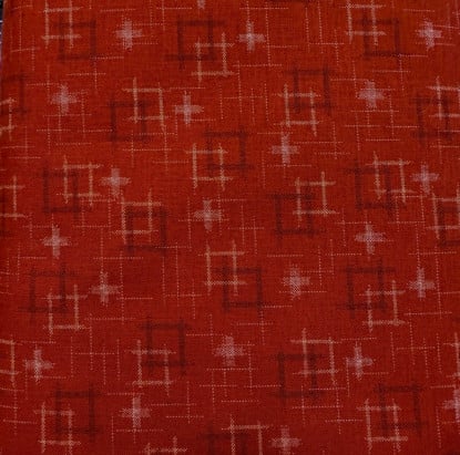 Red From Sevenberry Kasuri (Kaufman) (SB-88229D1-3 RED)