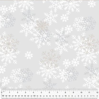 Snowflakes from 108 Quilt Back (WH)