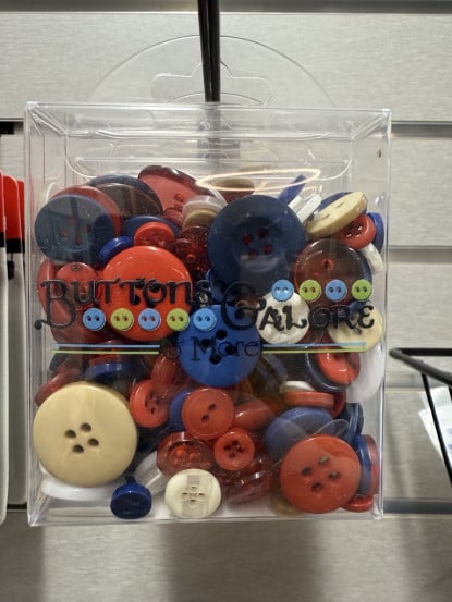 Buttons Asst. (125 QTY)