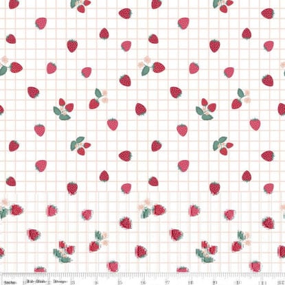 Gingham Berries White from Berry Market (RBD)