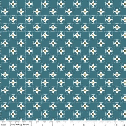 Quilt Squares Teal from Utah (RBD)