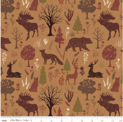 Animals Tan from Flannel Into the Woods (RBD)