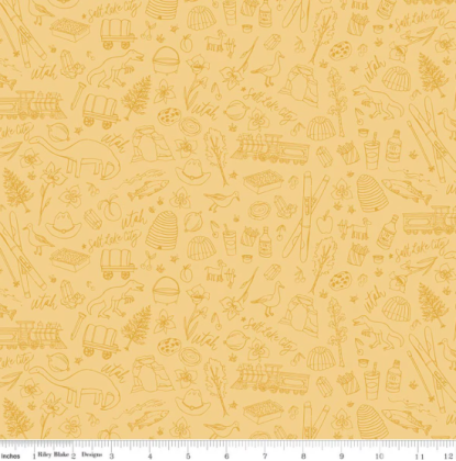 Tonal Yellow from Utah (RBD)