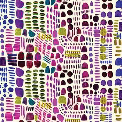 Renew Pink/Multi From True Colors (Benartex)