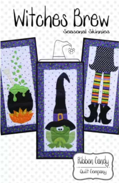 Pattern - Witches Brew Seasonal Skinnies from Ribbon Candy