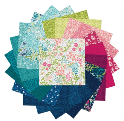 Garden Dalliance 10" Squares