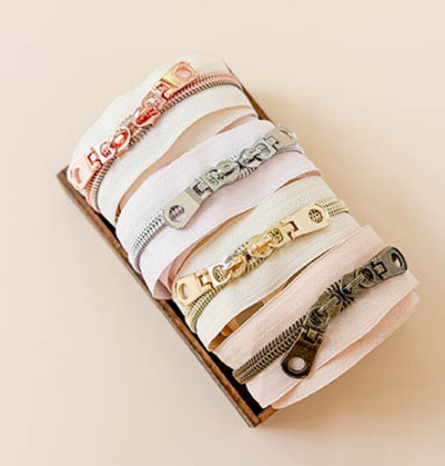 Minki Kim 30" Butter Cream Zipper Set