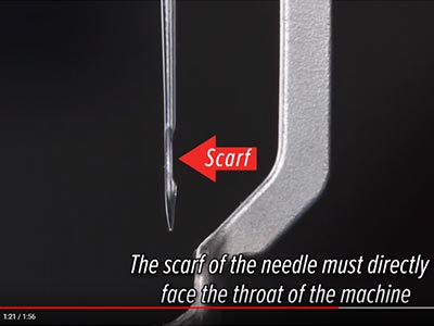 Changing the needle on the Qnique 19